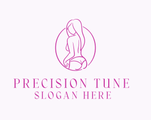 Adult Woman Model logo design