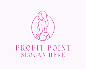 Adult Woman Model logo design