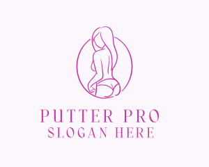 Adult Woman Model logo design