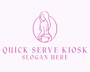 Adult Woman Model logo design