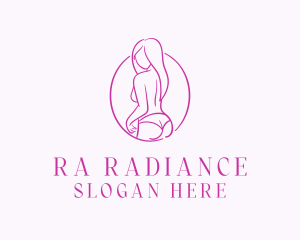 Adult Woman Model logo design