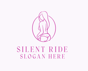 Adult Woman Model logo design