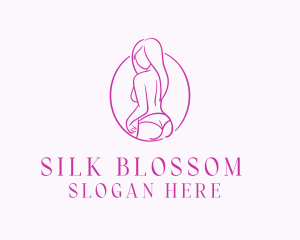 Adult Woman Model logo design