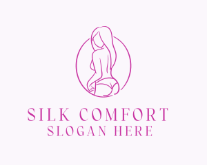 Underwear - Adult Woman Model logo design