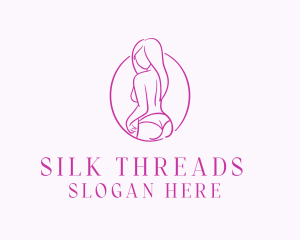 Adult Woman Model logo design