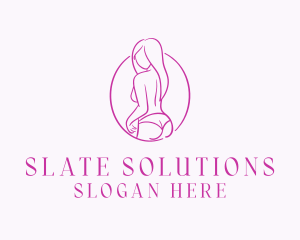 Adult Woman Model logo design