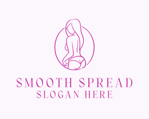 Adult Woman Model logo design