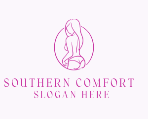 Adult Woman Model logo design