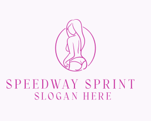 Adult Woman Model logo design