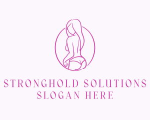 Adult Woman Model logo design