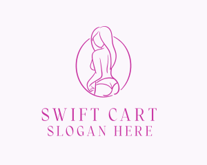 Adult Woman Model logo design