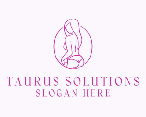 Adult Woman Model logo design