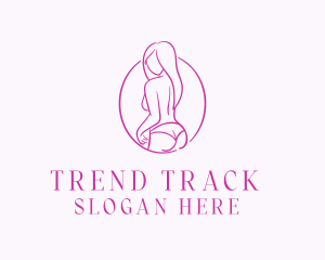 Adult Woman Model logo design