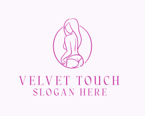 Adult Woman Model logo design