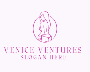 Adult Woman Model logo design