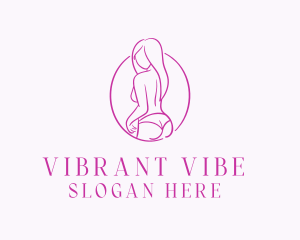 Adult Woman Model logo design