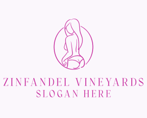 Adult Woman Model logo design