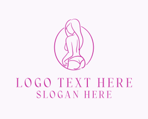 Adult Woman Model Logo