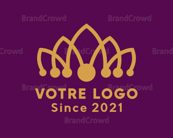 Beauty Pageant Crown Logo