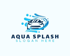 Car Splash Automotive logo design