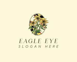 Maryland Black Eyed Susan logo design