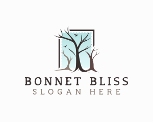 Landscaping Tree Branch logo design