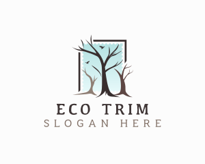 Landscaping Tree Branch logo design