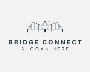 Bridge - Bridge Tourist Landmark logo design