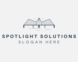 Bridge Tourist Landmark logo design