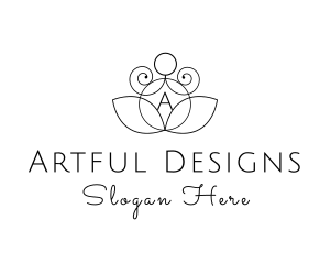 Elegant Nature Spa logo design