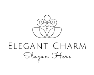 Elegant Nature Spa logo design