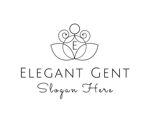 Elegant Nature Spa logo design