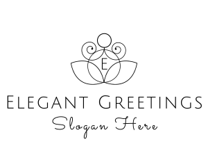 Elegant Nature Spa logo design