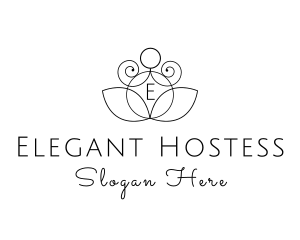 Elegant Nature Spa logo design