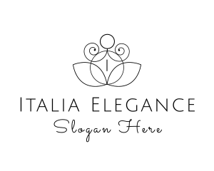 Elegant Nature Spa logo design