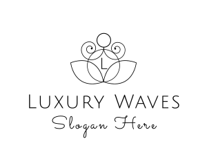 Elegant Nature Spa logo design