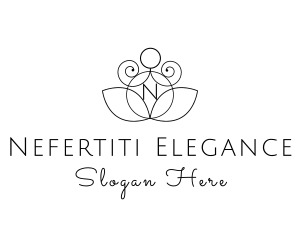 Elegant Nature Spa logo design