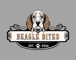 Beagle - Dog Hound Pet logo design