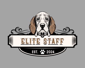 Beagle - Dog Hound Pet logo design