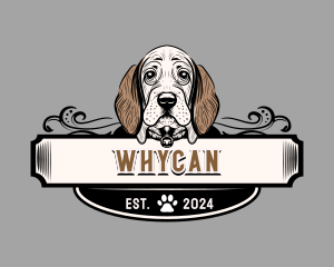 Paw Print - Dog Hound Pet logo design