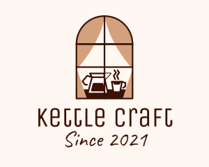 Brown Coffee Window logo design