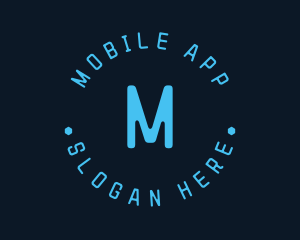 Modern Circle Tech Logo