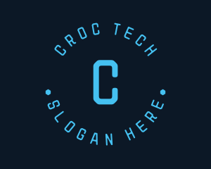 Modern Circle Tech logo design