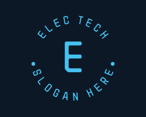 Modern Circle Tech logo design