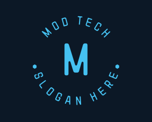 Modern Circle Tech logo design