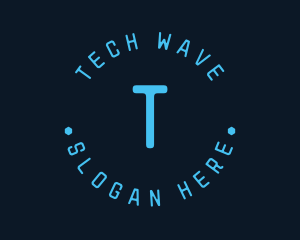 High Tech - Modern Circle Tech logo design