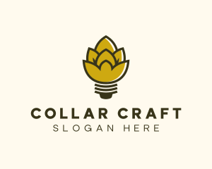 Malt Lightbulb Craft Distillery logo design