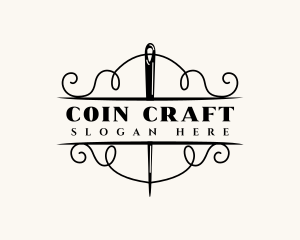 Craft Needle Thread logo design