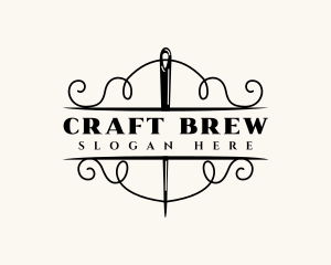 Craft Needle Thread logo design