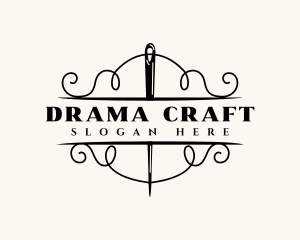 Craft Needle Thread logo design